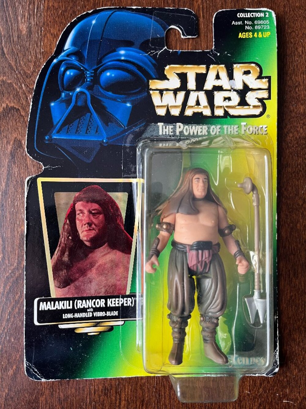 Star Wars Power of the Force MALAKILI Rancor Keeper Kenner 1997